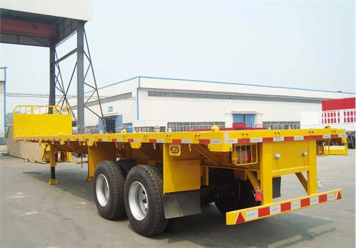 2 Axle Flatbed Trailer
